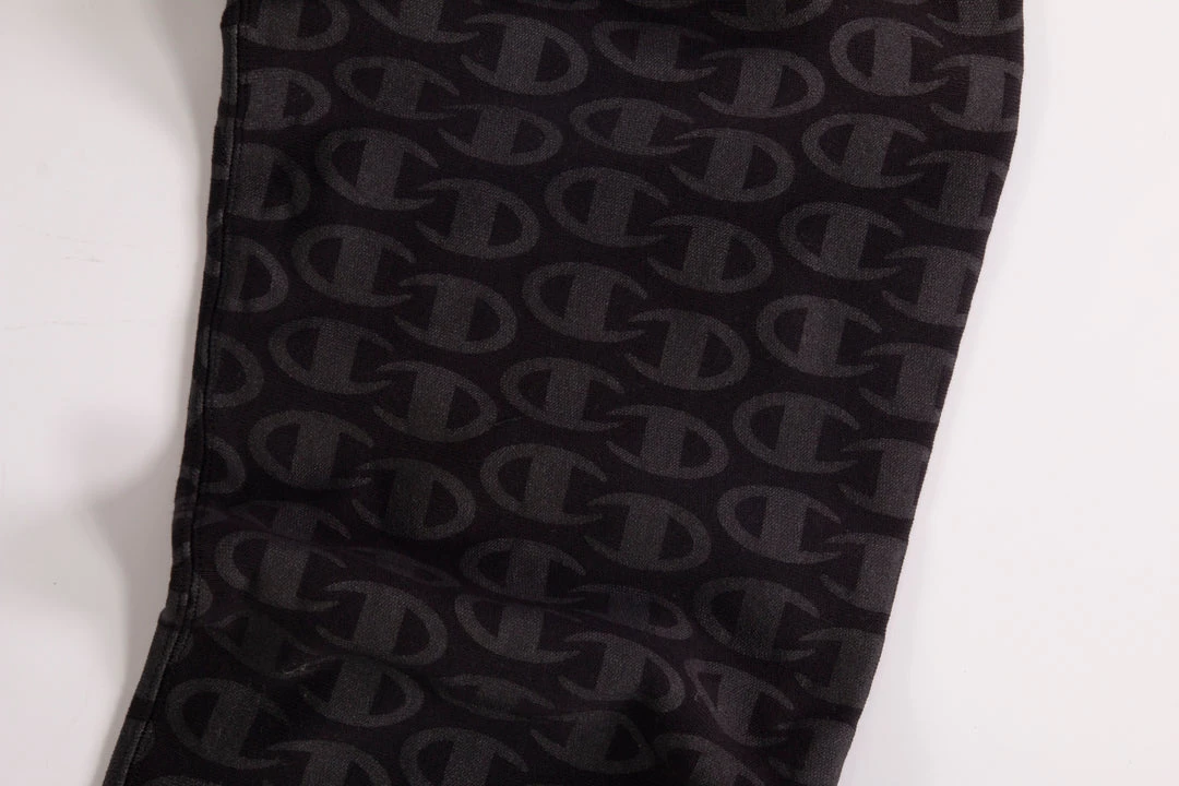 Champion Europe Premium - Allover C Logo Print Reverse Weave Jogger (Black) APPAREL 3 Champion Europe Premium - Allover C Logo Print Reverse Weave Jogger (Black) APPAREL