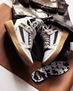 SNEAKERS Puma Clyde All-Pro Kuzma Mid (Puma White-Pebble) 7 SNEAKERS Puma Clyde All-Pro Kuzma Mid (Puma White-Pebble)