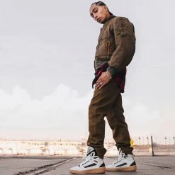 SNEAKERS Puma Clyde All-Pro Kuzma Mid (Puma White-Pebble)