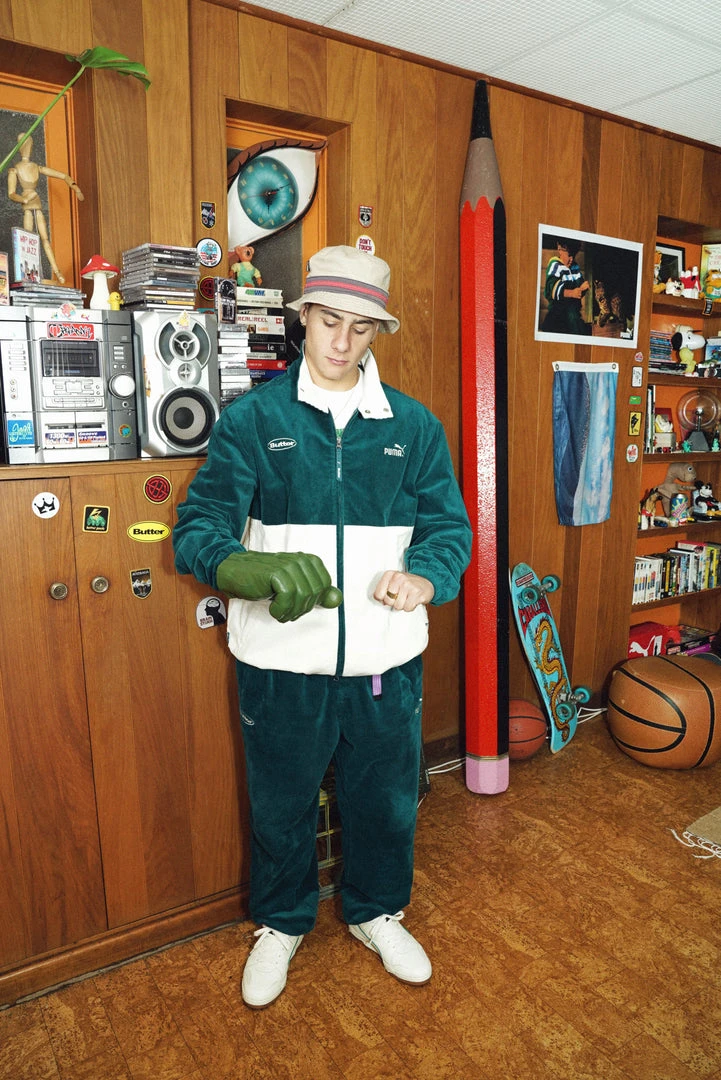 New Arrivals Puma X Butter Goods Track Top (Deep Teal) 2 New Arrivals Puma X Butter Goods Track Top (Deep Teal)