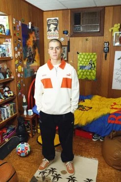 Puma X Butter Goods 1/4 Zip Pullover (Whisper White) New Arrivals