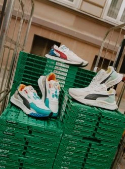 Puma Wild Rider Layers (Puma White-Urban Red) SNEAKERS