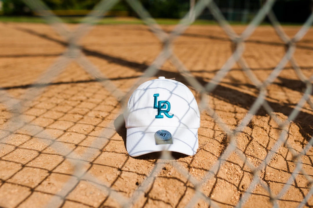 47 Brand HEADWEAR RCK X 47 - LR Travelers Clean Up Dad Hat (White/Teal) 1 47 Brand HEADWEAR RCK X 47 - LR Travelers Clean Up Dad Hat (White/Teal)