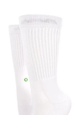 Arkansocks - Plain Jane (White/White)