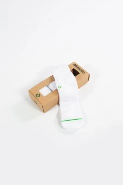 ACCESSORIES Arkansocks - Plain Jane 3 Pack (White/White)