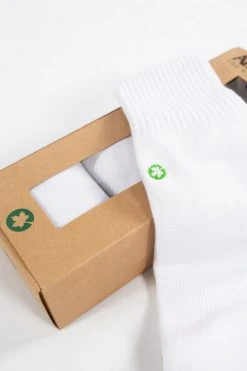 ACCESSORIES Arkansocks - Plain Jane 3 Pack (White/White)