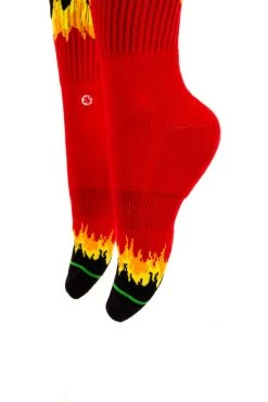 ACCESSORIES Arkansocks - La Flame (Black/Scarlet)