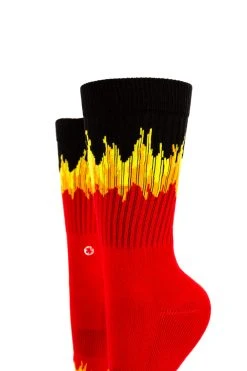 ACCESSORIES Arkansocks - La Flame (Black/Scarlet)
