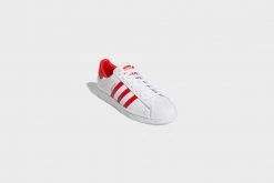 Adidas Superstar (White/Red/White) New Arrivals