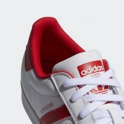 Adidas Superstar (White/Red/White) New Arrivals