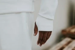 Adidas - ZNE Hoody (White/Black) APPAREL