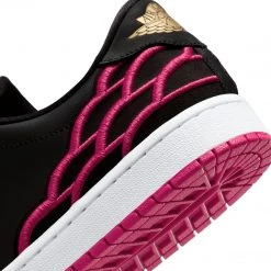 Air Jordan 1 Centre Court (Black/Mystic Hibiscus-White)