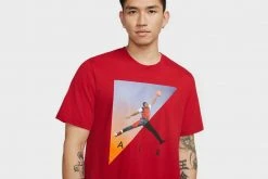 APPAREL Air Jordan Flight Graphic T-Shirt (Red)