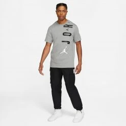 APPAREL Jordan Stretch T-Shirt (Carbon Heather/Black/White)