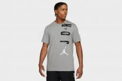 APPAREL Jordan Stretch T-Shirt (Carbon Heather/Black/White)