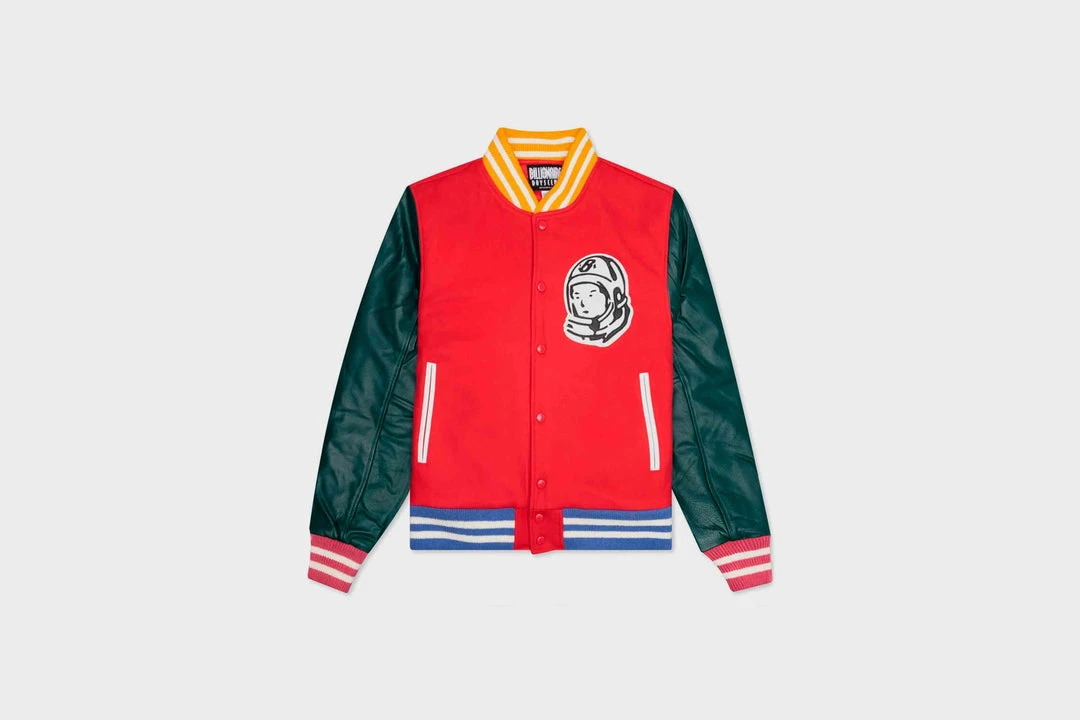 Billionaire Boys Club BBC - Letterman Jacket (Lollipop Red) 1 Billionaire Boys Club BBC - Letterman Jacket (Lollipop Red)