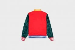 Billionaire Boys Club BBC - Letterman Jacket (Lollipop Red)