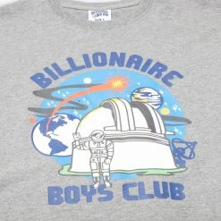 Billionaire Boys Club BBC- Observatory SS Tee (Dark Heather Grey)