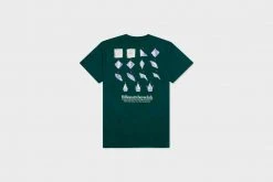 Billionaire Boys Club New Arrivals BBC - Origami SS Tee (Botanical Garden)