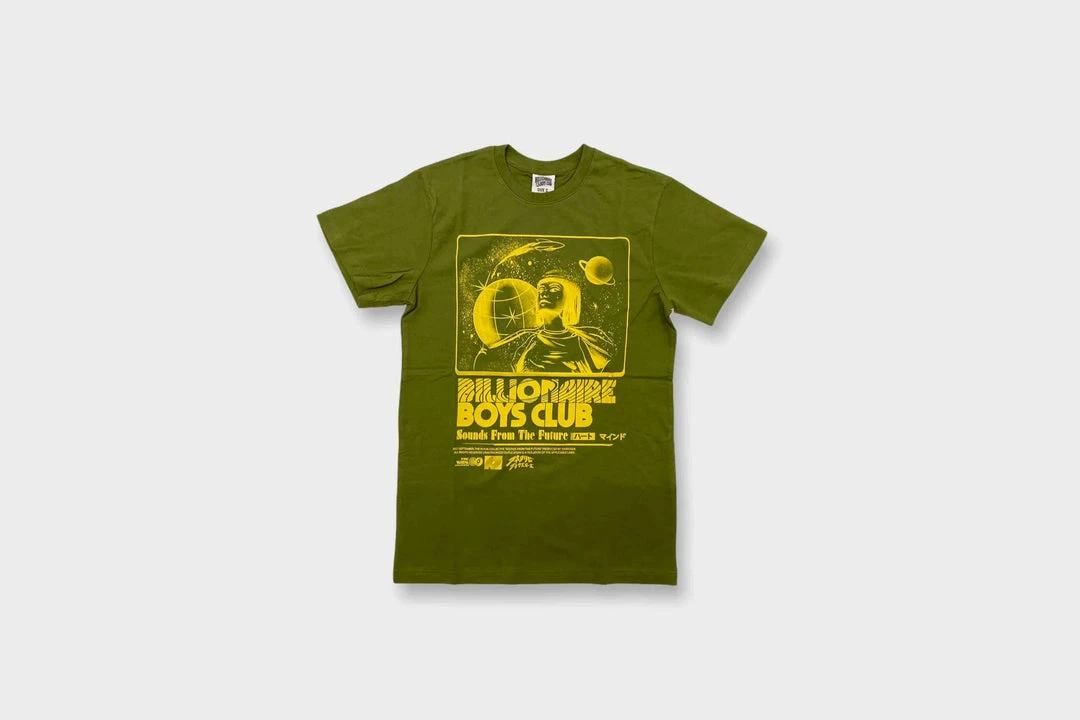 Billionaire Boys Club New Arrivals BBC - Sounds SS Tee (Calliste Green)