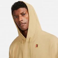 Nike Fleece Tennis Hoodie (Beige) APPAREL