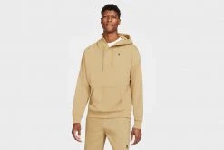 Nike Fleece Tennis Hoodie (Beige) APPAREL