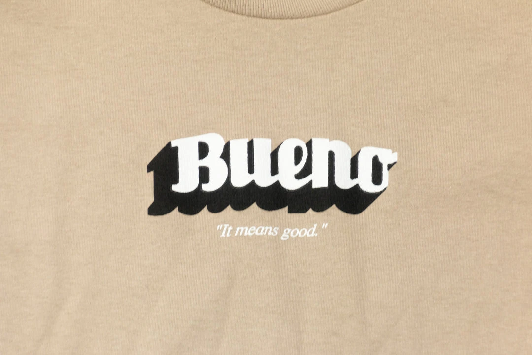 Bueno - Logo Tee (Natural) APPAREL 2 Bueno - Logo Tee (Natural) APPAREL