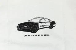 APPAREL Bueno - Los Angeles Cop Car Tee (White)