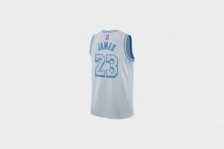 Nike Lakers Basketball Jersey (White/Carolina Blue) APPAREL