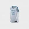 Nike Lakers Basketball Jersey (White/Carolina Blue) APPAREL