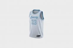 Nike Lakers Basketball Jersey (White/Carolina Blue) APPAREL