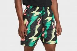 APPAREL Jordan Jumpman Printed Shorts (Black/Sunset Pulse)