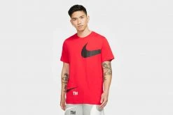Nike Swoosh Tee (Red/Black)
