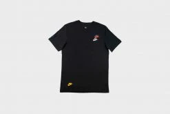 APPAREL Nike Sportswear Embroidered T-Shirt (Black)