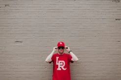 47 Brand APPAREL RCK X 47 - LR Travelers Scrum Tee (Rescue Red)