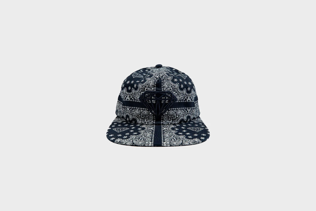 HEADWEAR Diamond Supply CO. - Brilliant Bandana Unstructured Snapback (Blue) 1 HEADWEAR Diamond Supply CO. - Brilliant Bandana Unstructured Snapback (Blue)