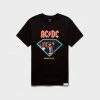 Diamond Supply CO. APPAREL Diamond Supply Co X AC/DC - Diamond Tee (Black)