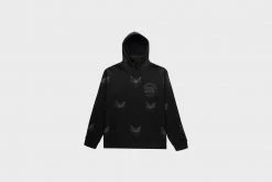 Diamond Supply CO. Diamond Supply Co X Ozzy Osbourne Hell Bat Allover Print Hoodie (Black) New Arrivals