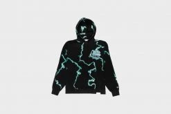 Diamond Supply CO. Diamond Supply Co X Ozzy Osbourne Mad Lightning Allover Print Hoodie