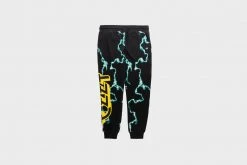 Diamond Supply CO. New Arrivals Diamond Supply Co X Ozzy Osbourne Mad Lightning Allover Print Sweat Pants