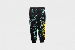 Diamond Supply CO. New Arrivals Diamond Supply Co X Ozzy Osbourne Mad Lightning Allover Print Sweat Pants