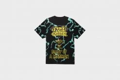 Diamond Supply CO. Diamond Supply Co X Ozzy Osbourne Mad Lightning Allover Print Tee (Black) New Arrivals