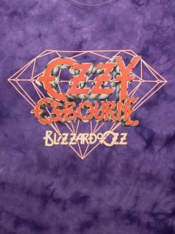 Diamond Supply CO. New Arrivals Diamond Supply Co X Ozzy Osbourne Mineral Wash Tee (Purple)