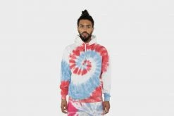 EPTM - Tie Dye Hoodie (Pink/Blue)