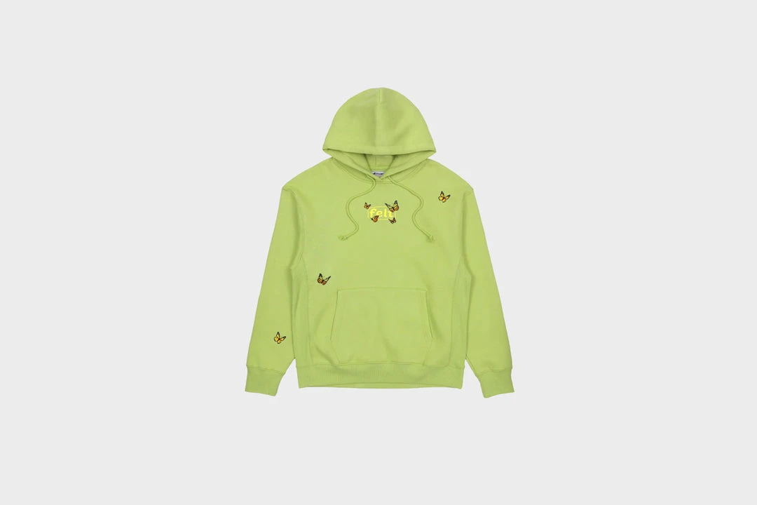 Felt - Butterfly Embroidered Hoodie (Sage) New Arrivals 1 Felt - Butterfly Embroidered Hoodie (Sage) New Arrivals