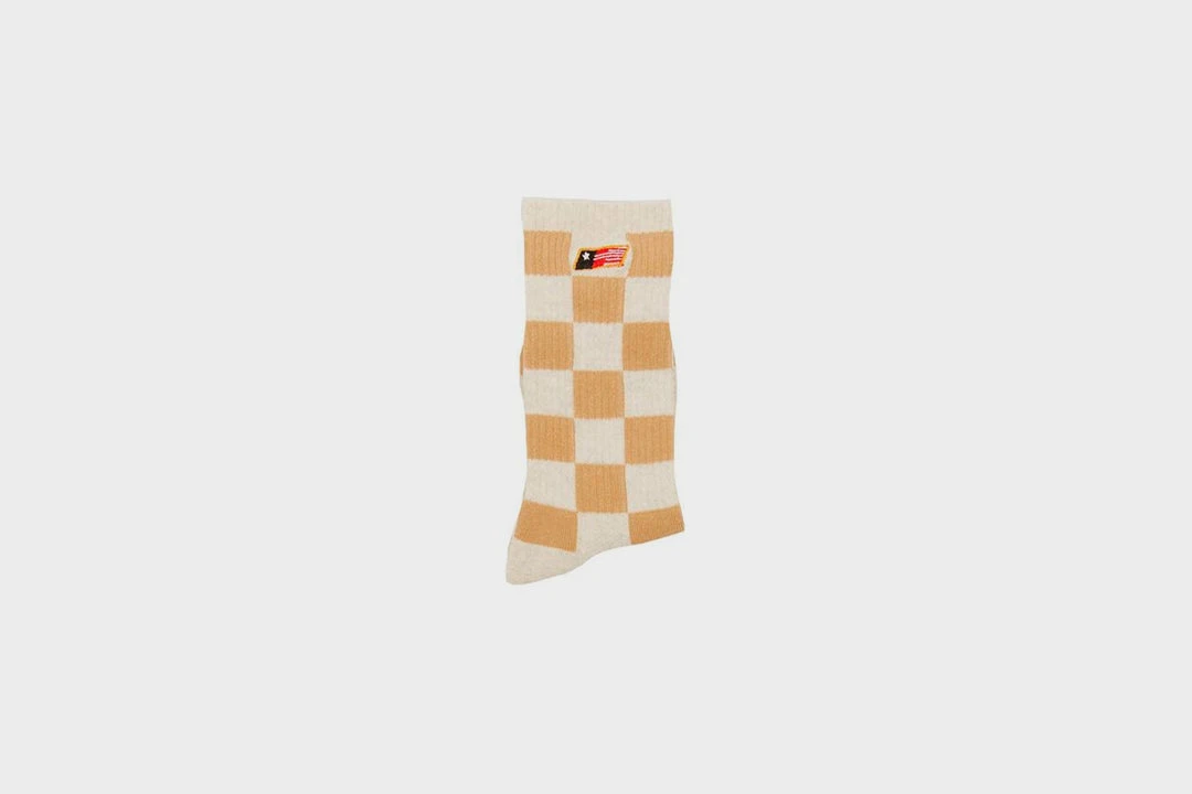 Honor The Gift - Jazz Jacquard Socks (Tan) 1 Honor The Gift - Jazz Jacquard Socks (Tan)