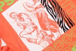 Surf Is Dead - Psycho Active L/S Tee (Bright Salmon)