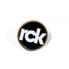 Rock City Kicks RCK Circle Crest Pin (Gold/White/Black) ACCESSORIES