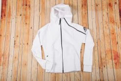 Adidas - ZNE Hoody (White/Black) APPAREL