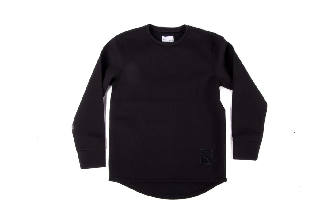 Puma X Trapstar Crewneck Sweatshirt (Puma Black) 1 Puma X Trapstar Crewneck Sweatshirt (Puma Black)